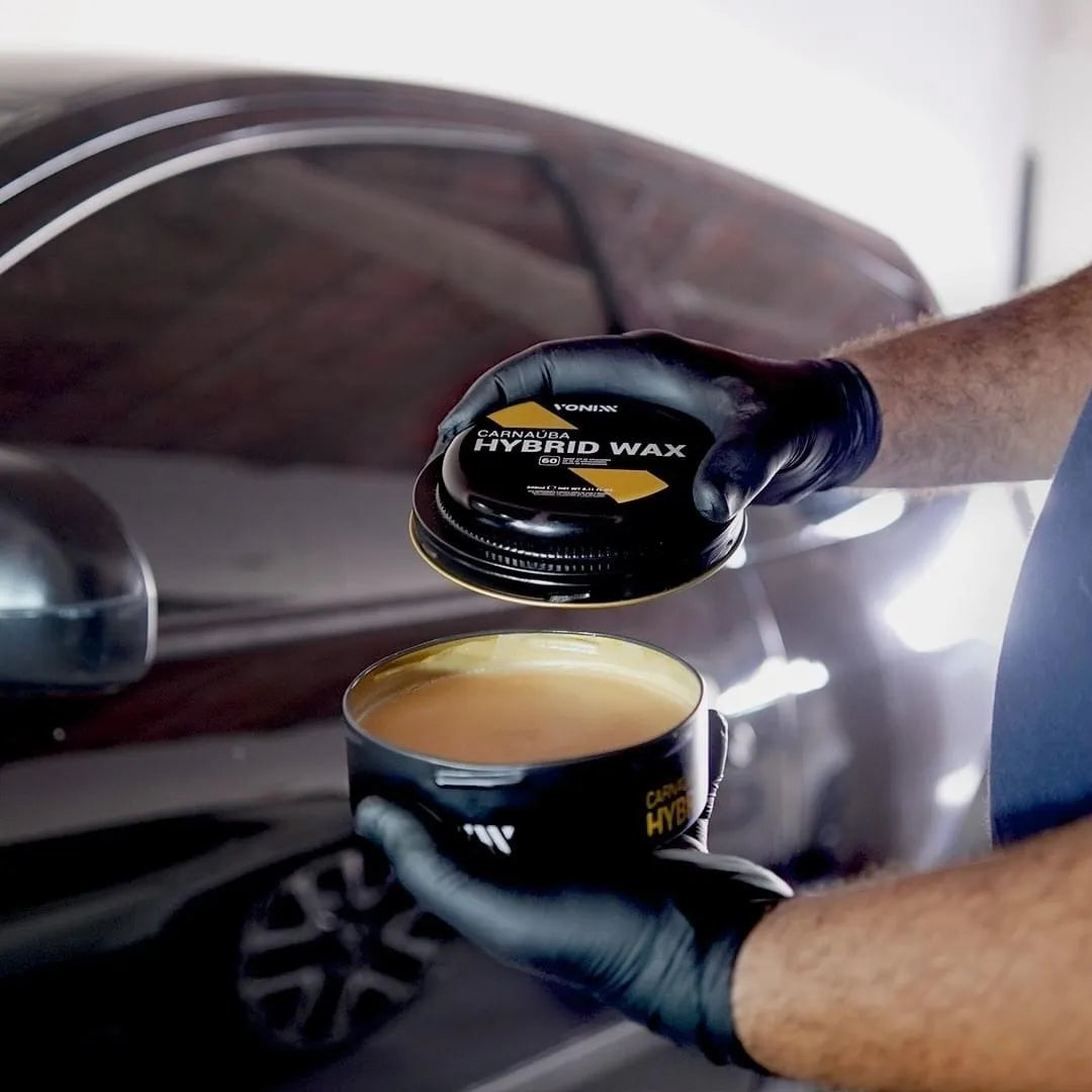 Cera Hybrid Wax 120ml Carnaúba Automotiva Protetora Vonixx